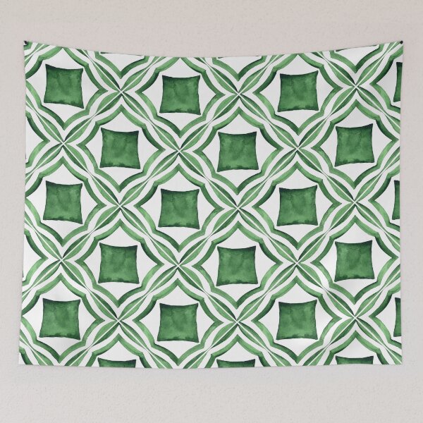 Item preview, Green tile. designed and sold by PolosLiliia.