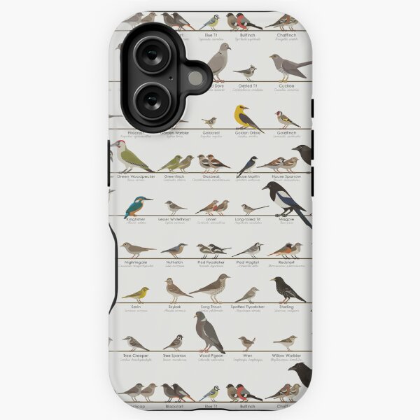 Artikel-Vorschau von European Songbird or Garden Bird Identification ID Chart (Englisch) , designt und verkauft von Iris Luckhaus.