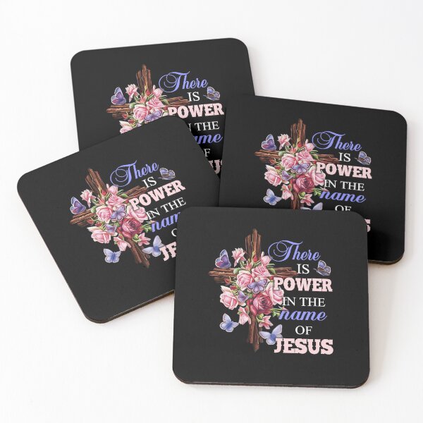 Item preview, There Is Power In The Name Of Jesus vintage funny christian quote designed and sold by beckadamr.