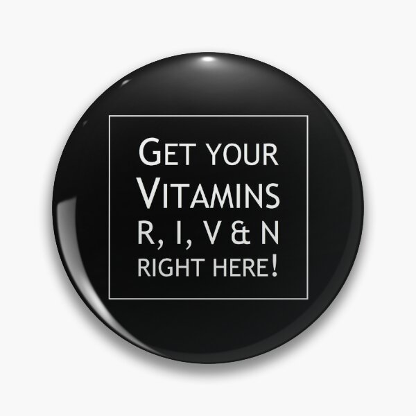 Item preview, Vitamin RIV&N...WHITE FONT designed and sold by nature. electrified..