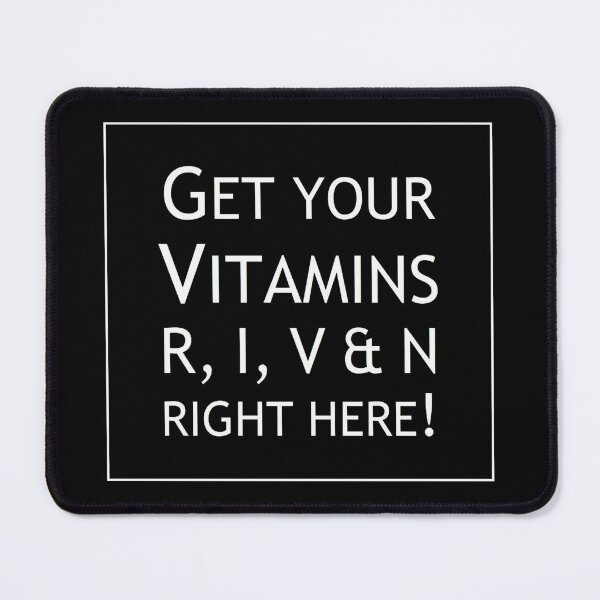 Item preview, Vitamin RIV&N...WHITE FONT designed and sold by nature. electrified..