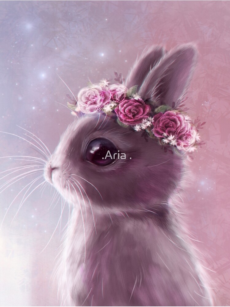 Thumbnail 3 of 3, Photographic Print, Fairy bunny designed and sold by .Aria ..