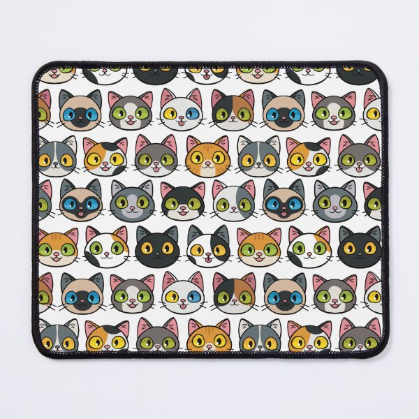 Item preview, Happy Kitten Pattern designed and sold by Twkirky.