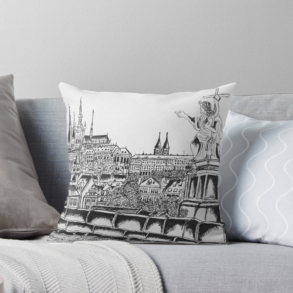 Item preview, Throw Pillow designed and sold by ROB51.