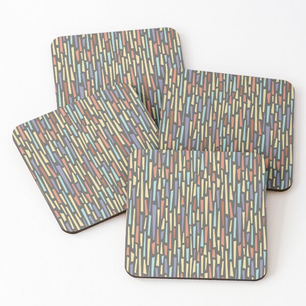 Item preview, Saul Bass-Inspired Midcentury Modern Fragment Pattern designed and sold by carabara.