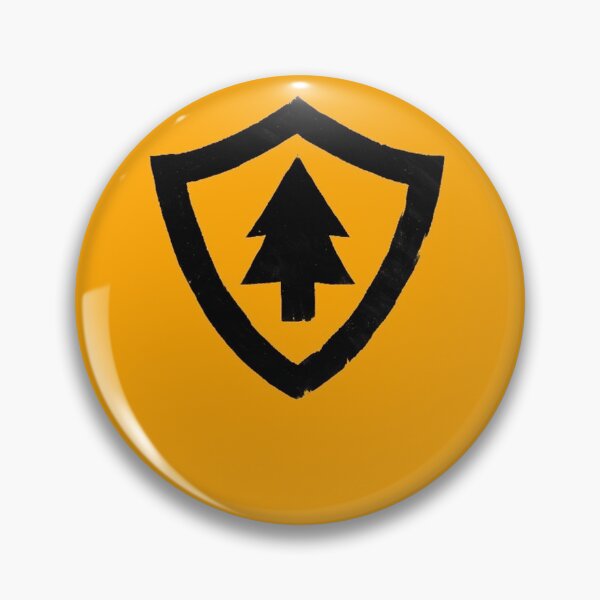 Item preview, Firewatch shield logo pin designed and sold by ANITABORSCHOWA.