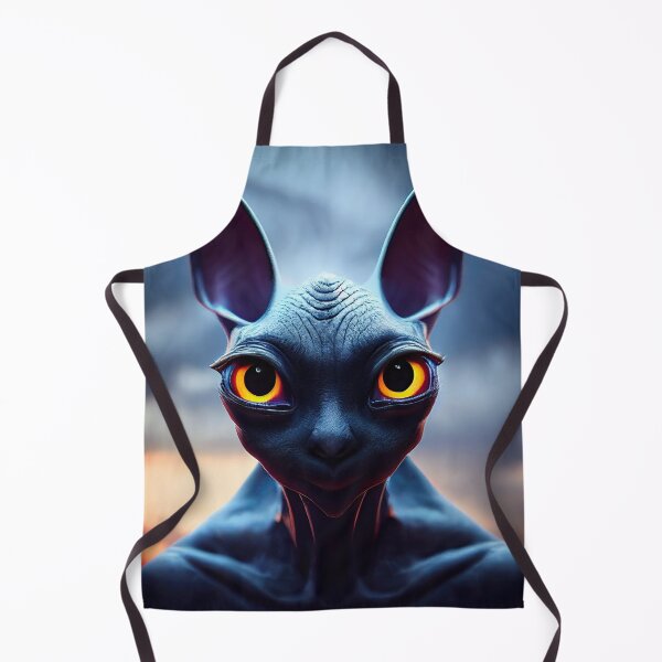 Item preview, Strange and mysterious alien creature sphinx rabbit cat designed and sold by ART NeuroSmARTxx.