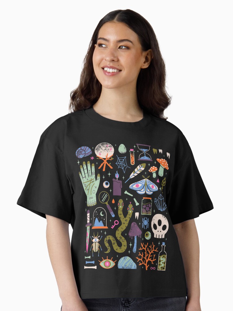 Thumbnail 1 of 4, Boxy T-Shirt, Curiosities designed and sold by LordofMasks.