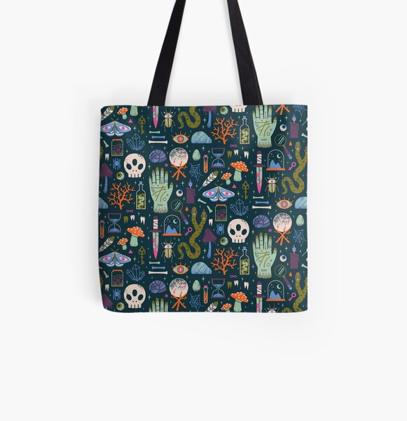 Curiosities All Over Print Tote Bag