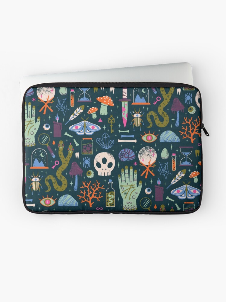 Thumbnail 1 of 2, Laptop Sleeve, Curiosities designed and sold by LordofMasks.
