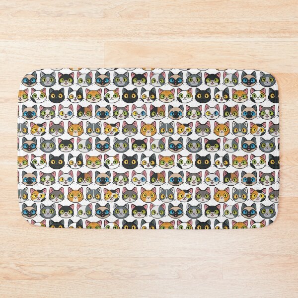 Item preview, Happy Kitten Pattern designed and sold by Twkirky.
