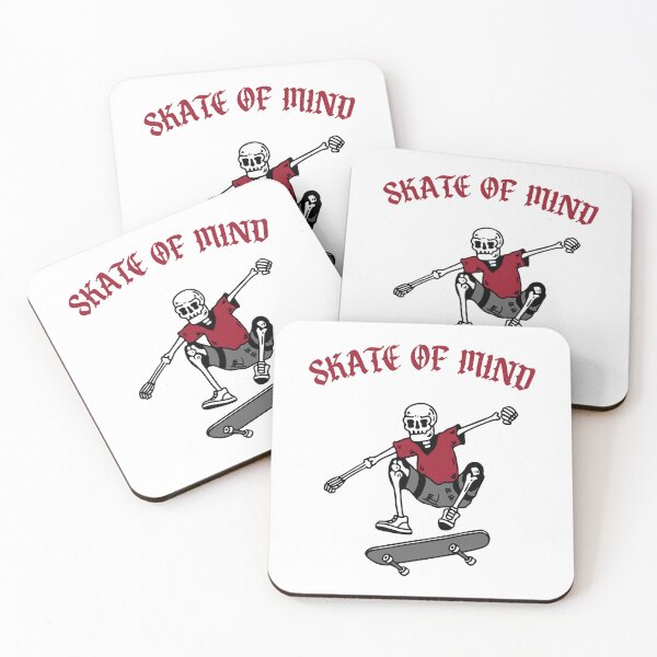 Item preview, Skate of mind funny vintage skeleton skateboarding designed and sold by Mansn.
