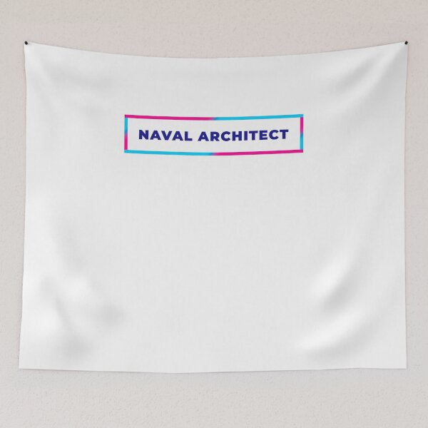 Item preview, Naval Architect retro colorful frame designed and sold by SVPOD.