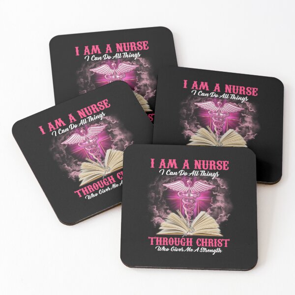 Item preview, I Am A Nurse I Can Do All Things Through Christ Who Gives Me A Strength nursing warrior funny vintage designed and sold by beckadamr.