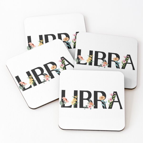 Item preview, Floral Libra Zodiac Sign designed and sold by Hellofriendco.