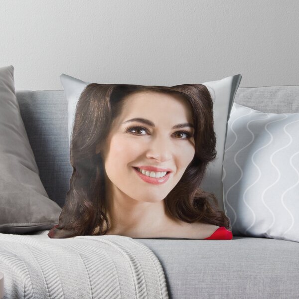 Nigella Lawson Throw Pillow
