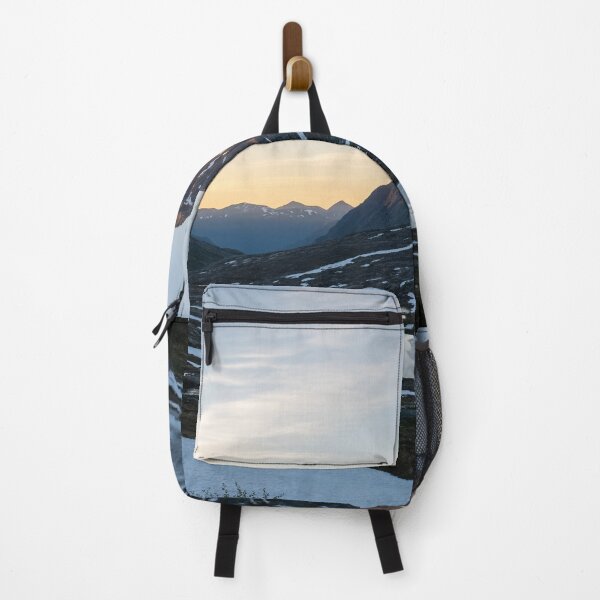 Item preview, Wonderful landscapes in Norway. Vestland. Beautiful scenery of mountain valley in Rauma on the Geiranger -Trollstigen scenic route. Snowed mountains at the sunset designed and sold by Maurizio Fabbroni.