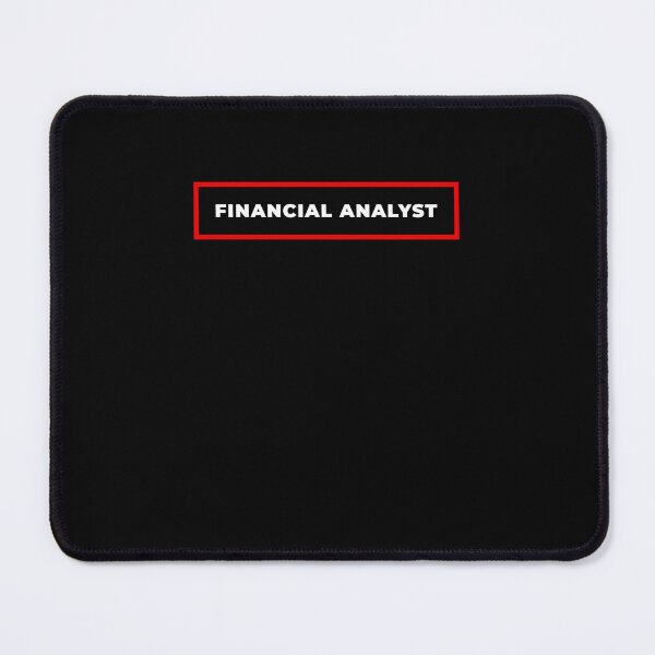 Item preview, Financial analyst red frame designed and sold by SVPOD.