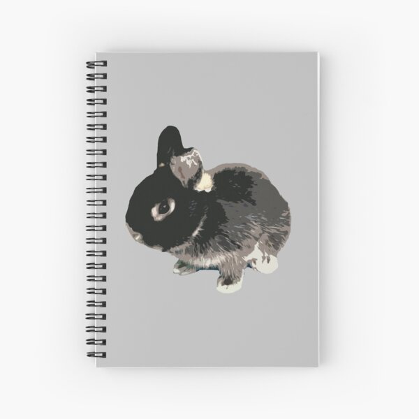 Item preview, Tiny Black Otter Netherland Dwarf Rabbit Bunny designed and sold by wigobun.