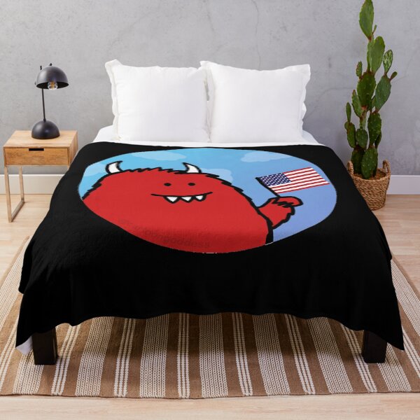 Item preview, Celebratory-Red-Monster-Funny designed and sold by BeckiePage1.