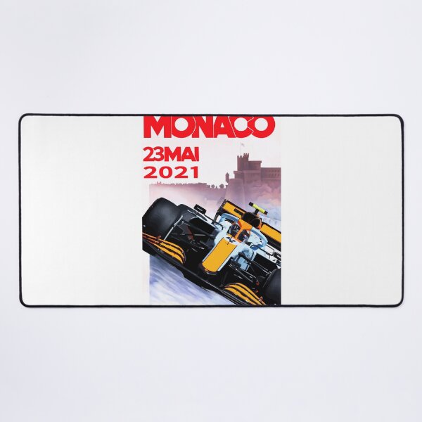Item preview, Lando - Mclaren X Vintage Monaco GP Poster 2021 designed and sold by Speedbirddesign.