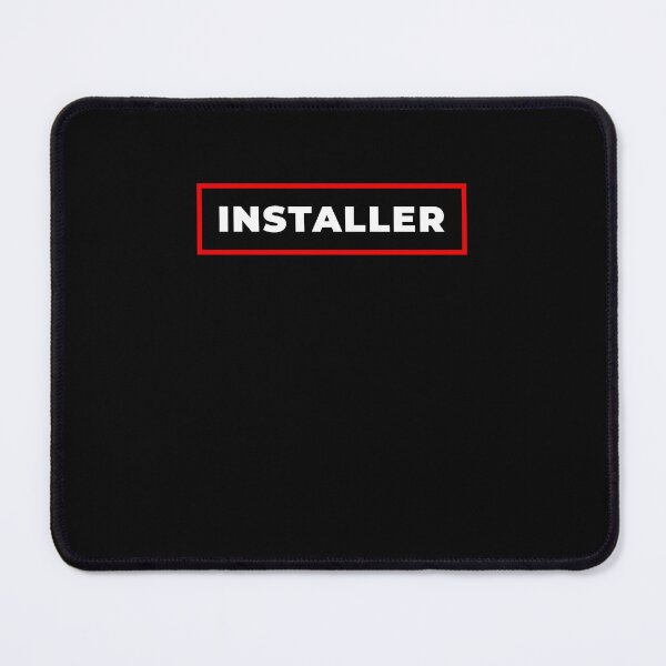 Item preview, installer red frame designed and sold by SVPOD.