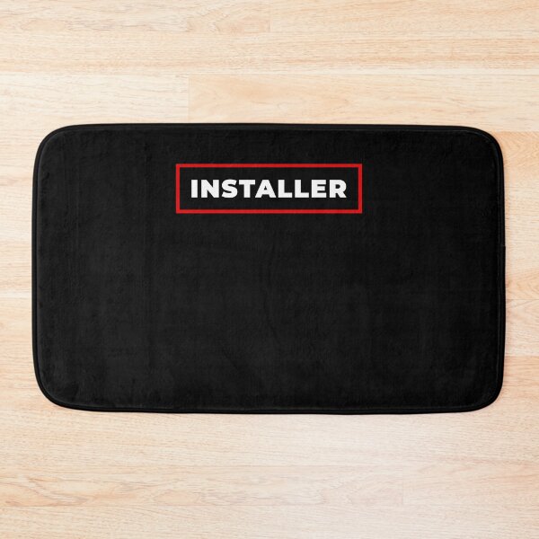 Item preview, installer red frame designed and sold by SVPOD.