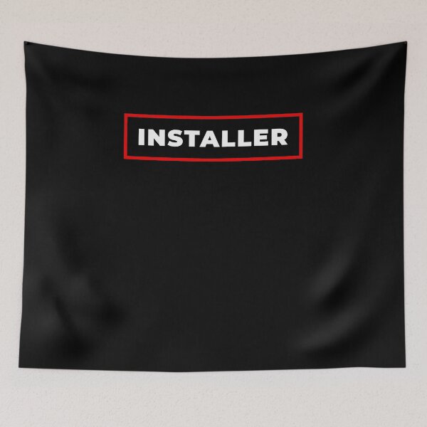 Item preview, installer red frame designed and sold by SVPOD.