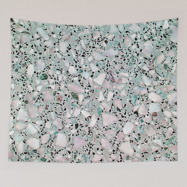 Item preview, Terrazzo pale green and pink designed and sold by hellcom.