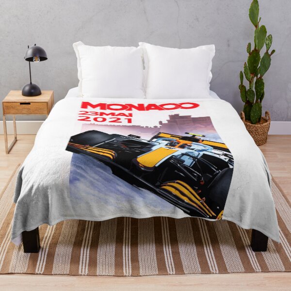 Item preview, Lando - Mclaren X Vintage Monaco GP Poster 2021 designed and sold by Speedbirddesign.