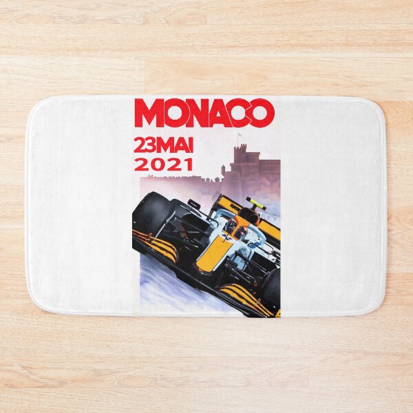 Item preview, Lando - Mclaren X Vintage Monaco GP Poster 2021 designed and sold by Speedbirddesign.