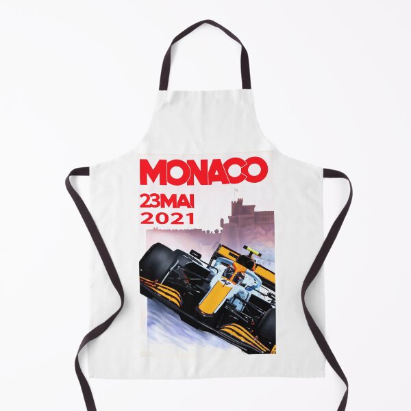 Item preview, Lando - Mclaren X Vintage Monaco GP Poster 2021 designed and sold by Speedbirddesign.