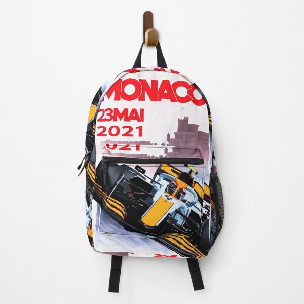 Item preview, Lando - Mclaren X Vintage Monaco GP Poster 2021 designed and sold by Speedbirddesign.