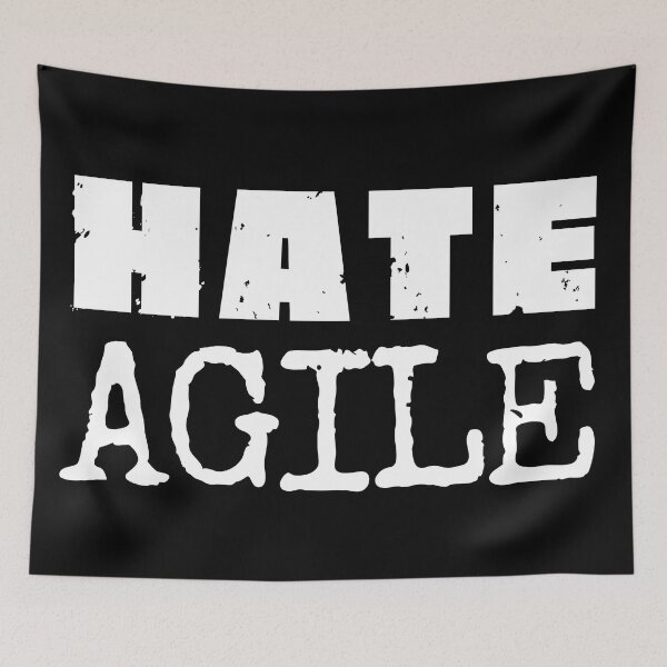 Item preview, Hate Agile designed and sold by trendingatees.