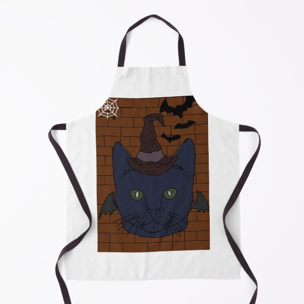 Aperçu de l'œuvre Witch bat cat hybrid for Halloween créée et vendue par Annisa Yuwanda.