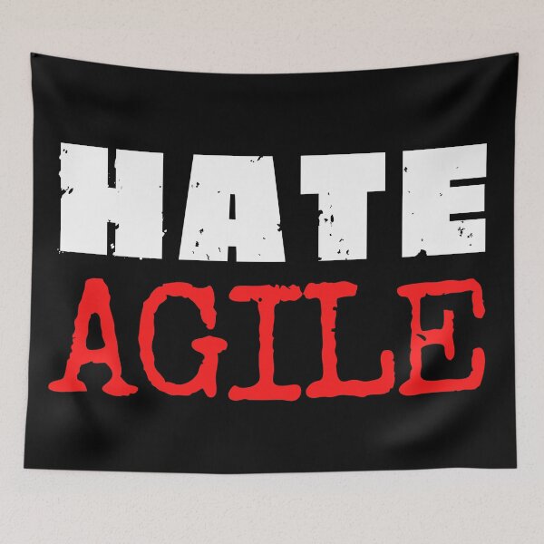 Item preview, Hate Agile designed and sold by trendingatees.