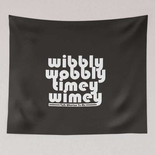 Item preview, Talk Whovian To Me designed and sold by artpassion.