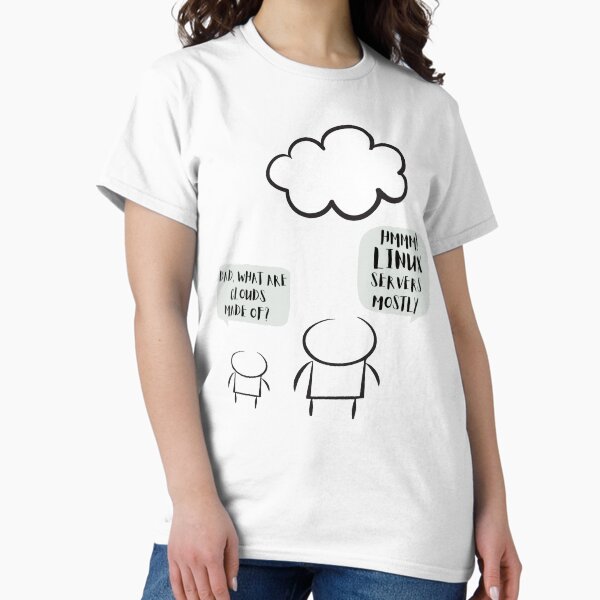 Item preview, dad what are clouds made of essential t-shirt designed and sold by HassanRajy.