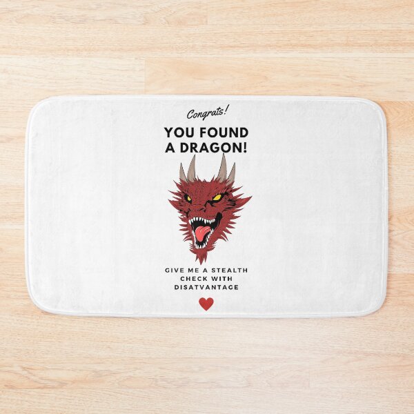 Item preview, You found a dragon! - Stealth check with disadvantage please <3 (English version) designed and sold by Ericnaitor.