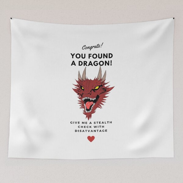 Item preview, You found a dragon! - Stealth check with disadvantage please <3 (English version) designed and sold by Ericnaitor.