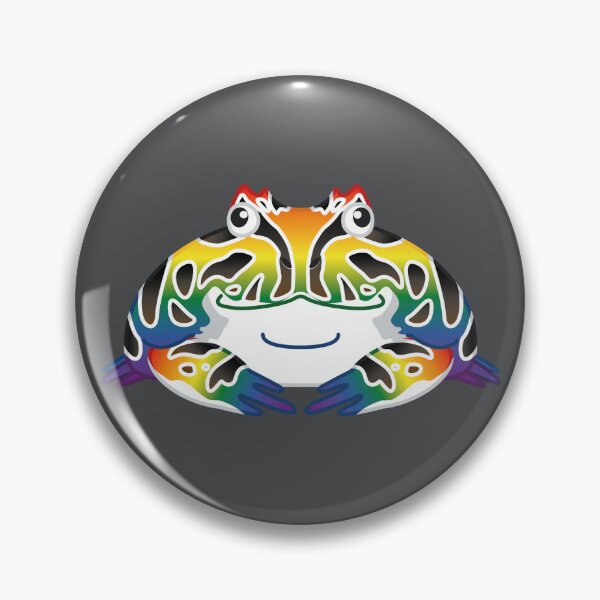 Item preview, Pride Horned Frog (Rainbow) designed and sold by TheFrogWrangler.