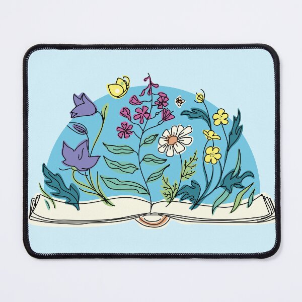 Item preview, Flowers growing from book designed and sold by floralfan.