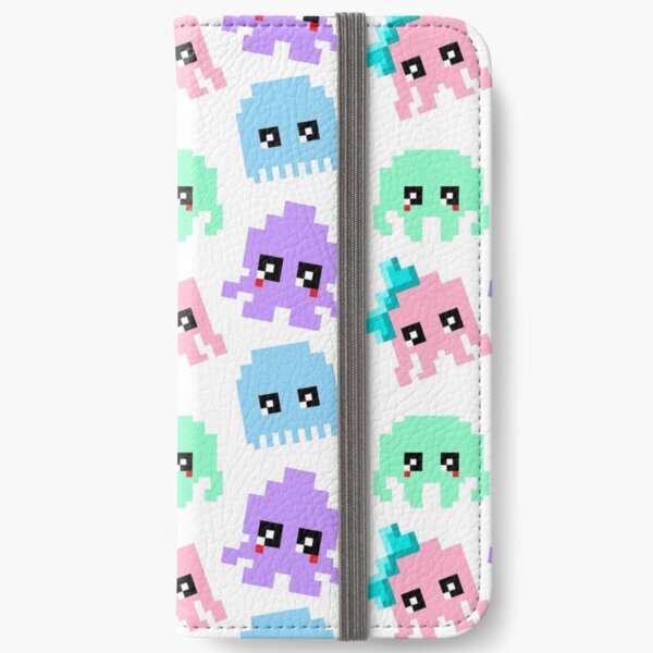 8-bit Cutie Gang iPhone Wallet