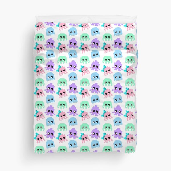 8-bit Cutie Gang Duvet Cover