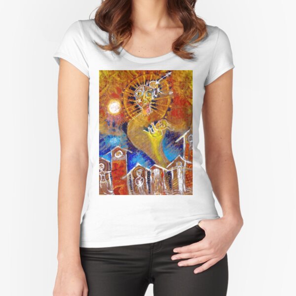 La Ciudad de los Fantasmas Fitted Scoop T-Shirt