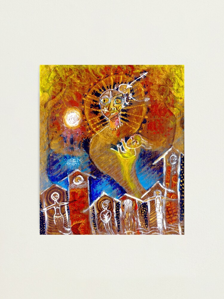 Alternate view of La Ciudad de los Fantasmas Photographic Print