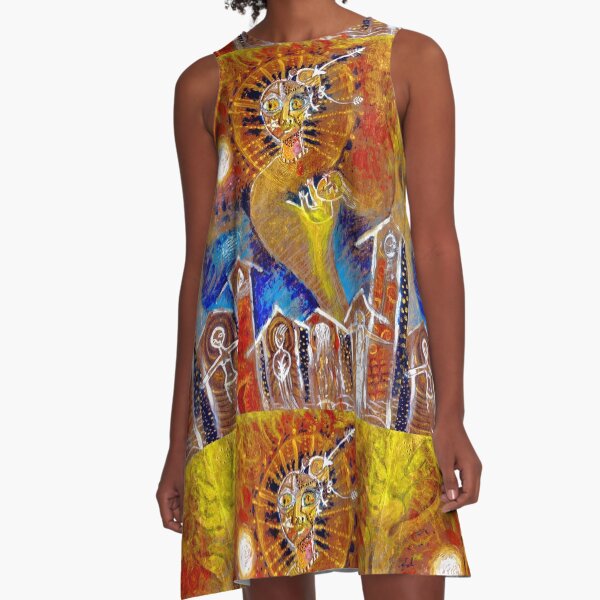 La Ciudad de las Fantasmas Vestido acampanado