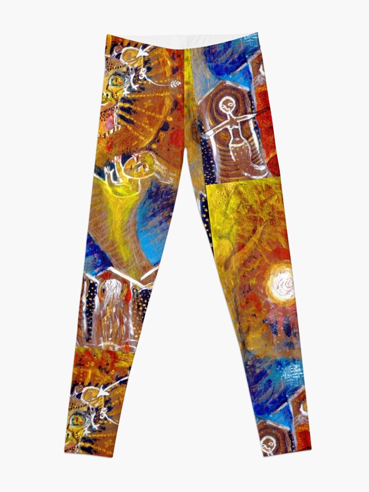 Alternate view of La Ciudad de los Fantasmas Leggings