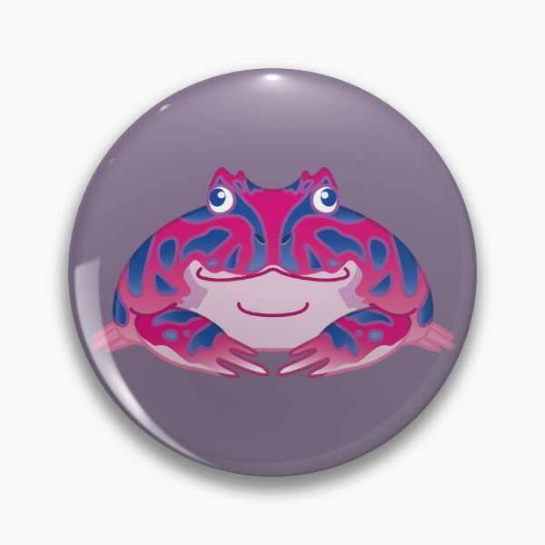 Item preview, Pride Horned Frog (Bisexual) designed and sold by TheFrogWrangler.