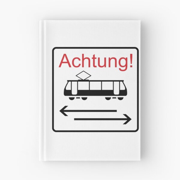Item preview, Achtung! Trams both ways designed and sold by Green-over-red.